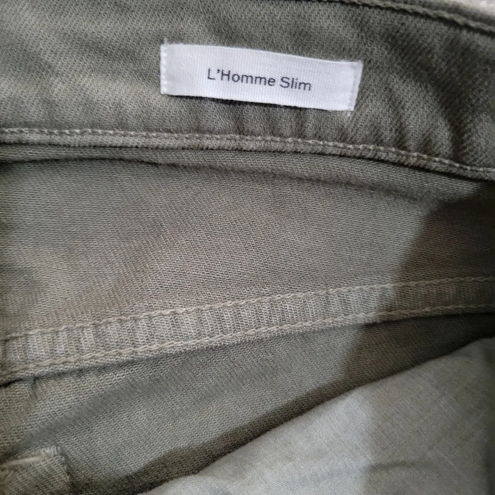 FRAME Le'Homme Slim Straight Olive Jeans Size 31/32 Men's Excellent Condition